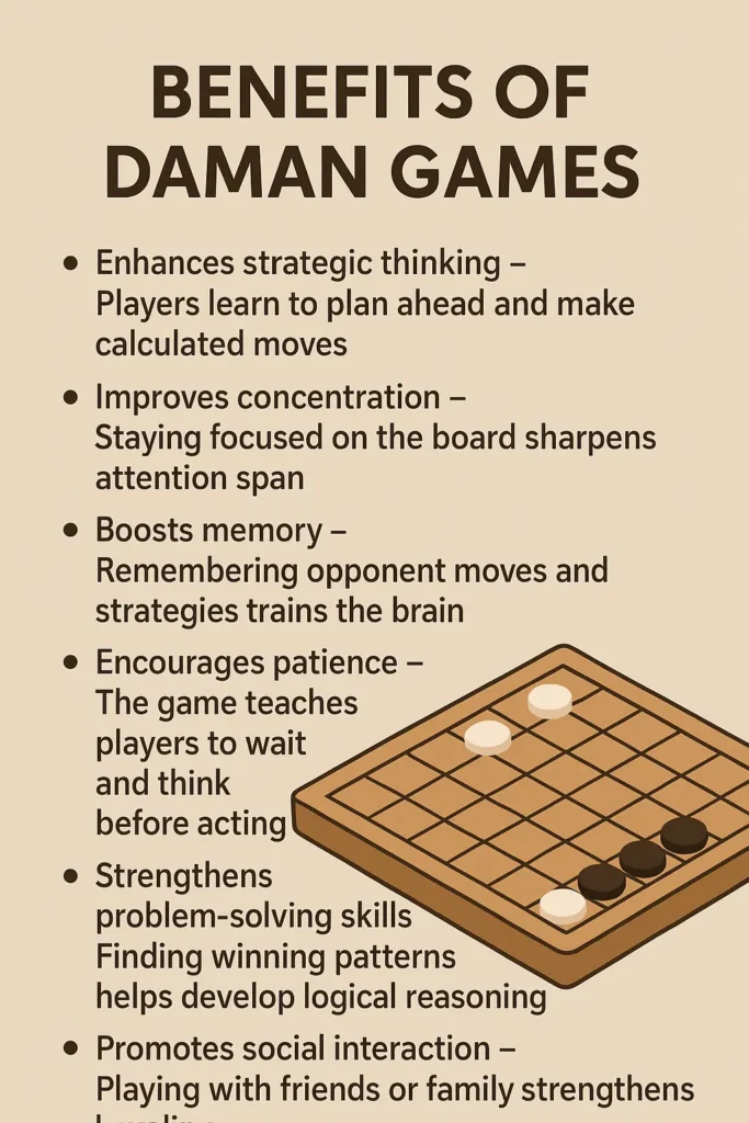 Benefits of Playing the Daman Game